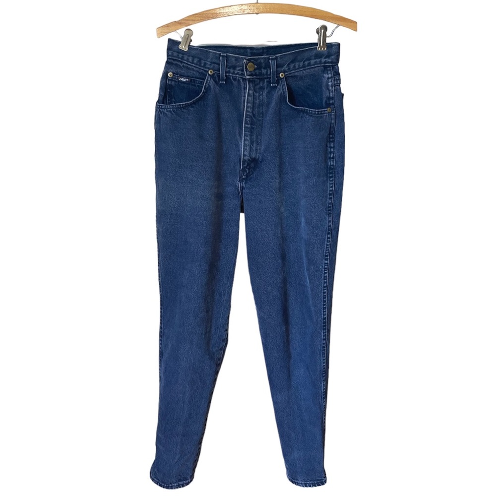 ✨Chic high rise high waist dark denim mom jeans✨